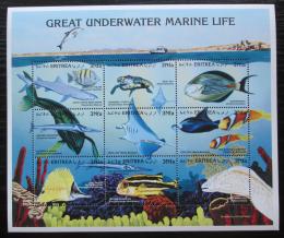 Poštové známky Eritrea 1997 Morská fauna TOP SET Mi# 157-65 Kat 11€