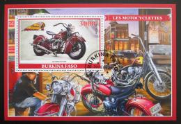 Poštová známka Burkina Faso 2019 Motocykle Mi# N/N