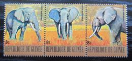 Potov znmky Guinea 1977 Slon pralesn Mi# 814-16 Kat 6