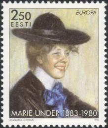 Poštová známka Estónsko 1996 Európa CEPT, Marie Under Mi# 279