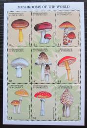 Poštové známky Dominika 1998 Huby Mi# 2486-94 Kat 10€ 