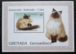 Poštová známka Grenada Gren. 1995 Maèky Mi# Block 318 Kat 7€