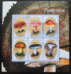 Poštové známky Svätý Vincent 2001 Huby Mi# 5210-15 Kat 10€