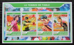 Poštové známky Togo 2017 Stolný tenis Mi# 8144-47 Kat 13€