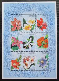Poštové známky Gambia 1998 Kvety Mi# 770-78 Kat 16€