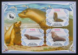 Poštové známky Gabon 2019 Tulene Mi# N/N - zväèši� obrázok