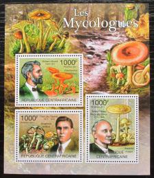 Poštové známky SAR 2011 Huby a mykologové Mi# 3116-18 Kat 12€