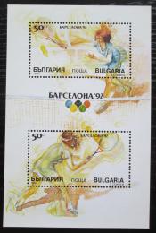 Poštová známka Bulharsko 1990 LOH Barcelona Mi# Block 211 A