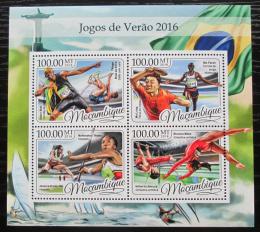 Poštové známky Mozambik 2016 LOH Rio de Janeiro Mi# 8864-67 Kat 22€