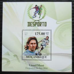 Poštová známka Mozambik 2010 Lionel Messi, futbalista Mi# N/N Kat 10€