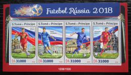 Poštové známky Svätý Tomáš 2016 MS ve futbale Mi# 6906-09 Kat 12€