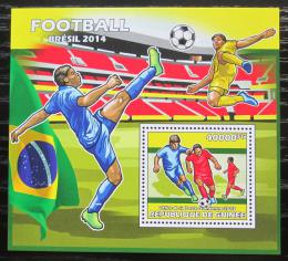 Poštová známka Guinea 2013 MS ve futbale Mi# Block 2329 Kat 16€