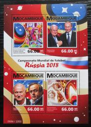 Poštové známky Mozambik 2015 MS ve futbale Mi# 8279-82 Kat 15€