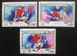 Poštové známky Niger 2015 ME ve futbale Mi# 3586-88 Kat 13€