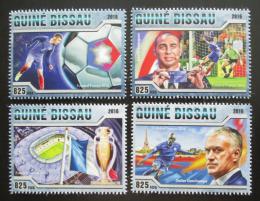Poštové známky Guinea-Bissau 2016 ME ve futbale Mi# 8776-79 Kat 12.50€