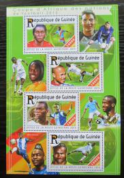 Poštové známky Guinea 2015 Africký pohár ve futbale Mi# 11133-36 Kat 16€