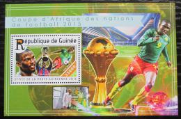 Poštová známka Guinea 2015 Africký pohár ve futbale Mi# Block 2523 Kat 14€