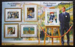 Poštové známky Niger 2015 Umenie, Renoir Mi# 3702-06 Kat 24€