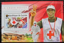 Poštová známka Guinea 2016 Boj proti malárii Mi# Block 2512 Kat 14€