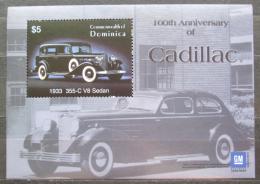 Poštová známka Dominika 2003 Automobily Cadillac Mi# Block 486