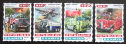Poštové známky Niger 2016 Hasièská autá Mi# 4677-80 Kat 13€