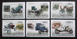 Poštové známky Komory 2008 Historické automobily Mi# 1825-30 Kat 14€