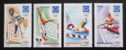 Poštové známky Rumunsko 2004 LOH Atény Mi# 5853-56