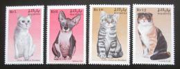 Poštové známky Maldivy 1998 Maèky Mi# 3069-72 Kat 7.50€