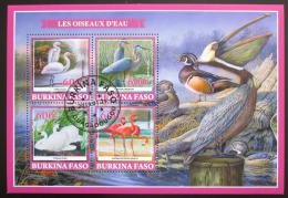 Poštové známky Burkina Faso 2019 Vodní ptáci Mi# N/N