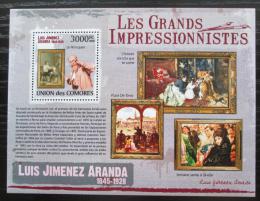 Poštová známka Komory 2009 Umenie, Luis Jiménez Aranda Mi# 2599 Kat 15€