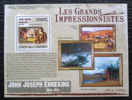 Poštová známka Komory 2009 Umenie, John Joseph Enneking Mi# 2607 Kat 15€