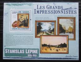 Poštová známka Komory 2009 Umenie, Stanislas Lépine Mi# 2609 Kat 15€