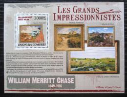 Poštová známka Komory 2009 Umenie, William Merritt Chase Mi# 2612 Kat 15€