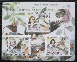 Poštové známky Togo 2011 Vtáci, Audubon Mi# 4237-39 Kat 11€