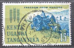 Poštová známka K-U-T 1963 Boj proti hladu, traktor Mi# 124