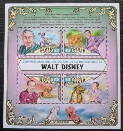 Poštové známky Niger 2016 Walt Disney Mi# 4062-65 Kat 14€