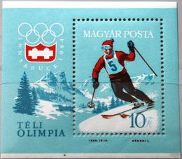 Poštová známka Maïarsko 1964 ZOH Innsbruck Mi# Block 40
