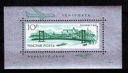 Poštová známka Maïarsko 1964 Alžbìtin most Mi# Block 45
