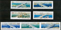Poštové známky Maïarsko 1964 Mosty Mi# 2071-77
