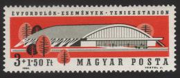 Poštová známka Maïarsko 1964 Tenisová hala Mi# 2043
