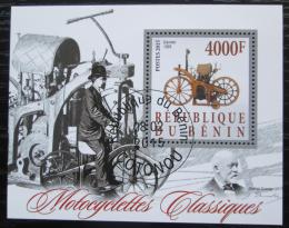 Poštová známka Benin 2015 Historické motocykly Mi# N/N