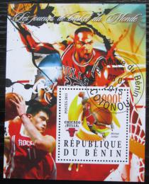 Poštová známka Benin 2015 Basketbal, Michael Jordan Mi# N/N