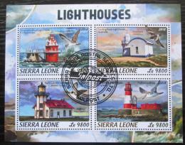 Poštové známky Sierra Leone 2018 Majáky Mi# 9654-57 Kat 11€