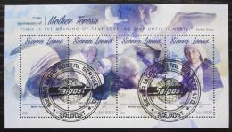Poštové známky Sierra Leone 2015 Matka Tereza Mi# 6632-35 Kat 11€