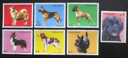 Poštové známky Paraguaj 1986 Psy Mi# 4012-18