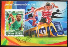 Poštová známka SAR 2018 Hry Commonwealthu Mi# Block 1768 Kat 16€