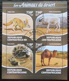 Poštové známky SAR 2015 Pouštní fauna Mi# 5380-83 Kat 14€