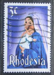 Poštová známka Rhodésia, Zimbabwe 1977 Vianoce Mi# 200