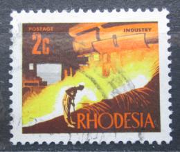Poštová známka Rhodésia, Zimbabwe 1970 Slévárna Mi# 89