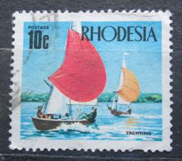 Poštová známka Rhodésia, Zimbabwe 1970 Plachetnice Mi# 94